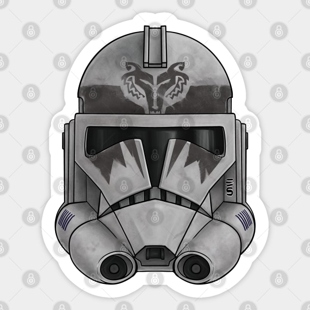 Wolf pack clone trooper helmet online
